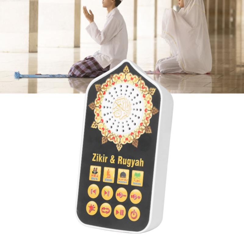 Islamic Hymn Audio Speaker Night Light Arabic Quran Audio Player With 140 Scriptures