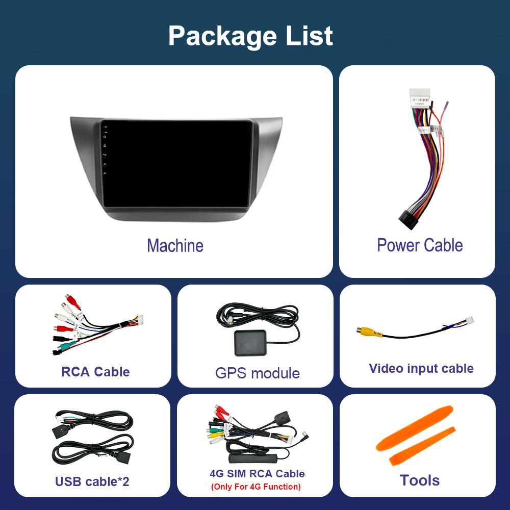 Car Radio Multimedia Player Android System for Mitsubishi Lancer 9 CS 2000 - 2010 DSP Stereo Navigation GPS IPS Touch Screen 4G