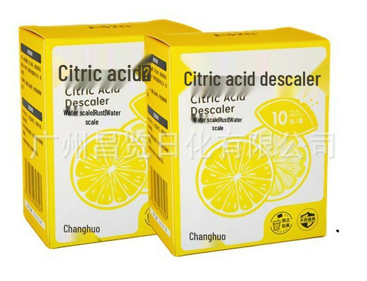 Food Grade Citric Acid Descaler for Warm Water Dispensers, Removes Water Stains & Tea Scale, Ideal for Household Kettle Cleaning