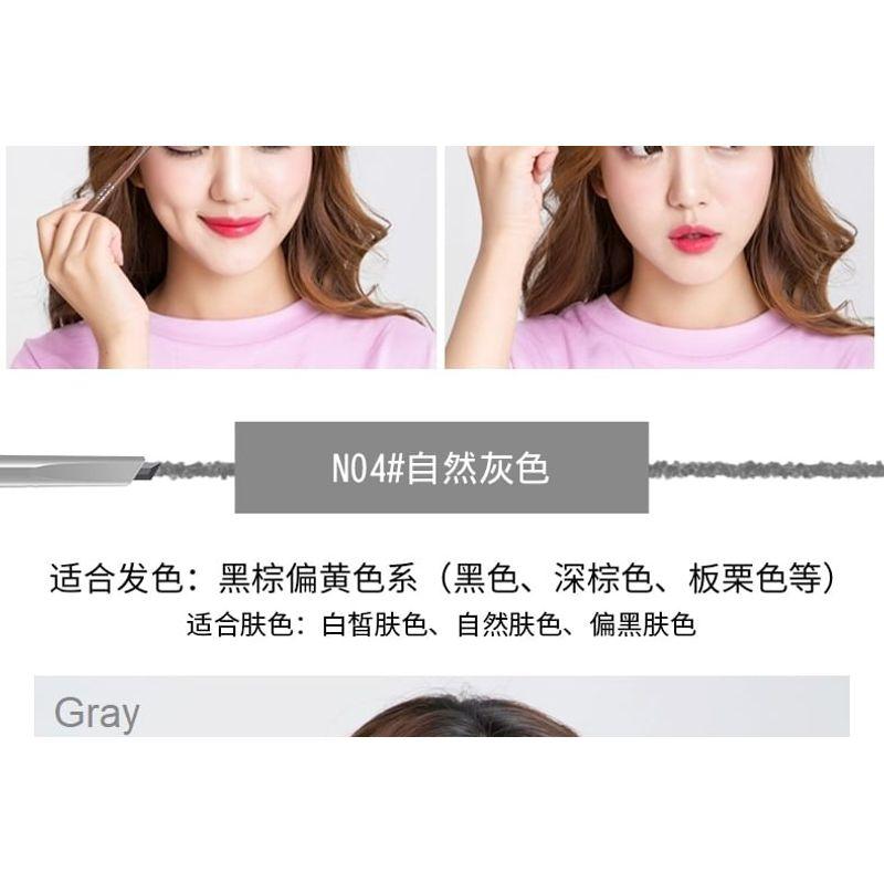 ROZO - Dual Head Eyebrow Pencil + Brush - 6 Colours