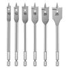 Woodworking Drill Bit Titanium Plated Flat Drill Hexagonal Shank Carpenter's Bit Wood Plate Opener