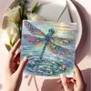 6Pcs Chicken Coop Rhinestone Painting Card Kit Diamond Daily Wish Card Diamond Painting Greeting Card for Family Friends Gift