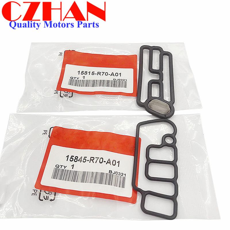 VTEC Gasket Filter Mesh for Honda Accord Cylinder Head Solenoid Valve Pad 15815-R70-A01 Filter Seal Pad 15845-R70-A01