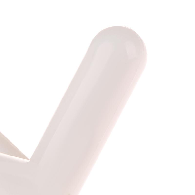 1Pc Billiard Stand Heads White Plastic Handle Pool Snooker Cross Pole Rest Replacement Bridge Extender Lightweight Accessory