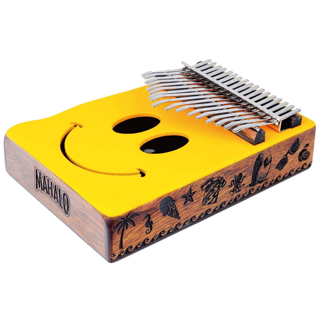 MAHALO Kalimba Thumb Piano 17 Keys Smile Design MKA17SM Pre-tuned