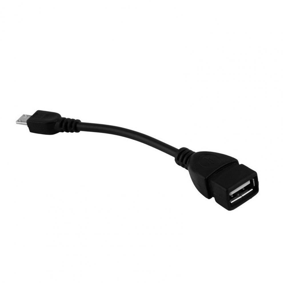 

Универсальный кабель для мобильного телефона Micro USB адаптер черный USB C Female to USB Male адаптер чёрный
