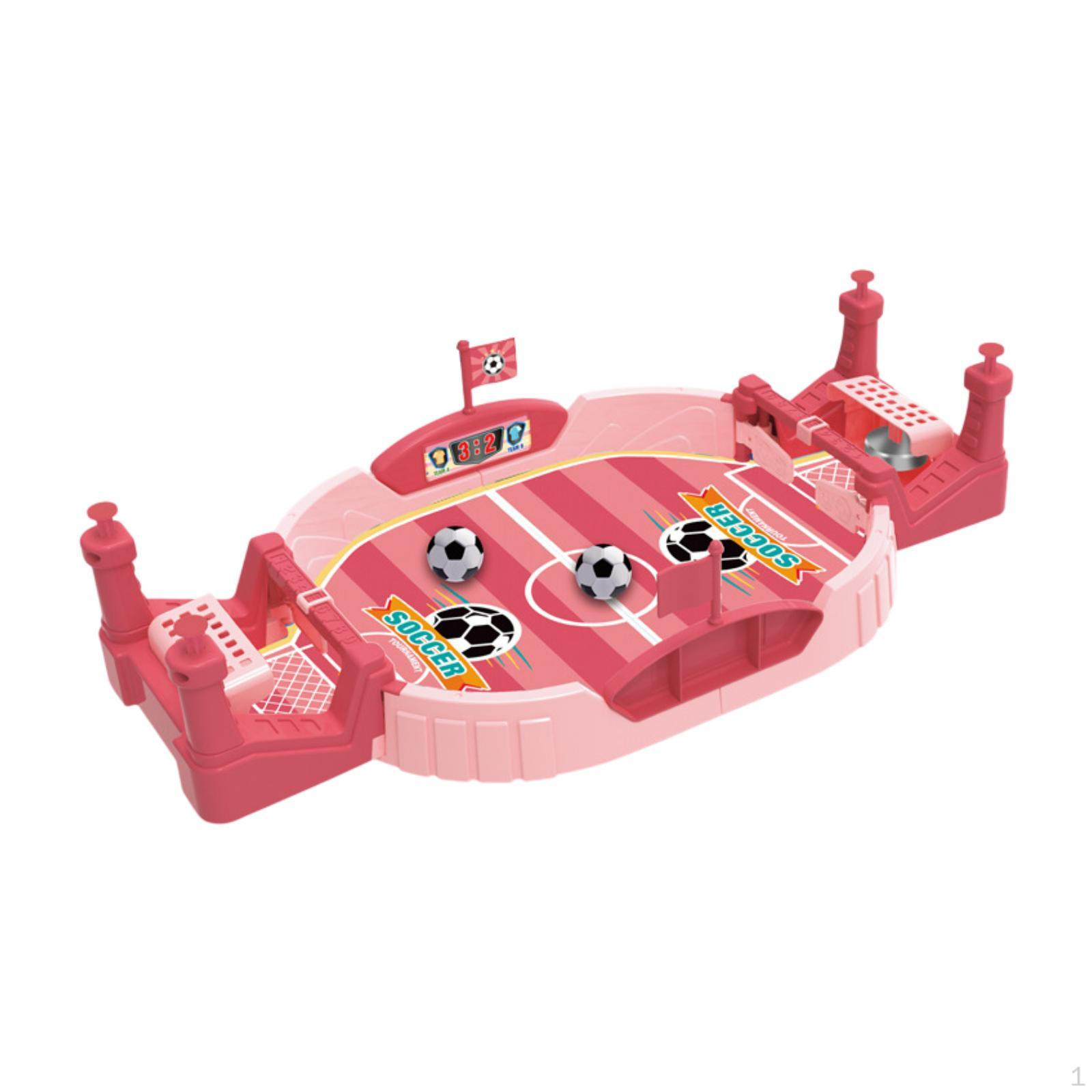 

Настольный футбольный стол для концентрации внимания в помещении Спортивная игрушка для дома розовый