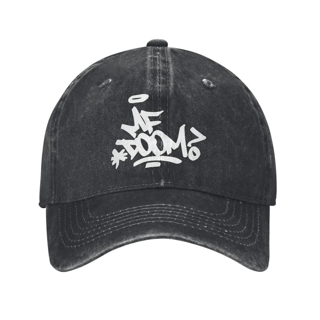 MF DOOMS Trucker Hat Accessories For Unisex Baseball Cap Vintage Headwear Sun Caps Adjustable