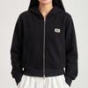 OWOX Retro Style Double Zipper Hooded Sweatshirt