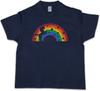 UNICORN II Kinder Jungen T-Shirt Regenbogenfarben Feen Cartoon Tattoo Einhorn-