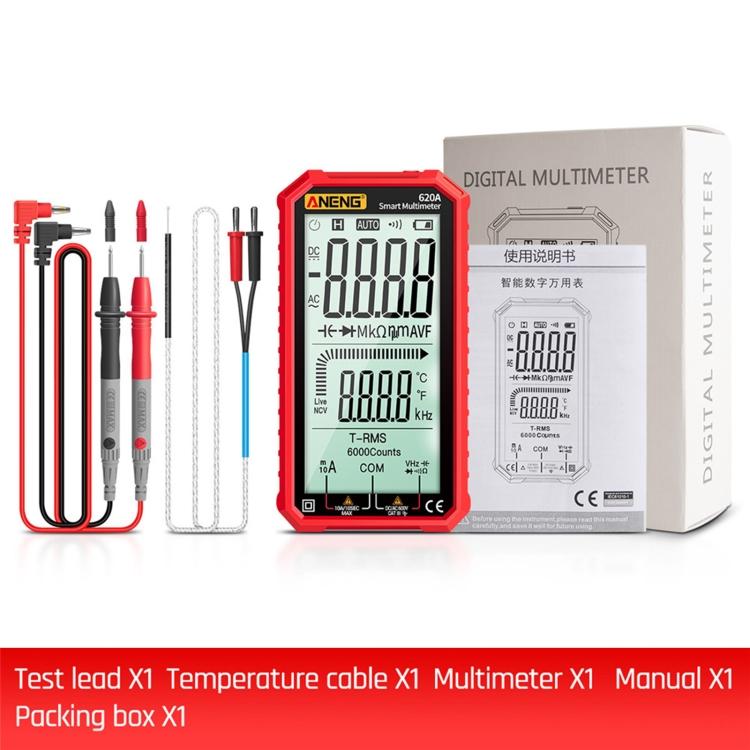 ANENG 620A Full Screen Smart Digital Multimeter
