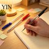 Fine Point Ballpoint Pens 10PCS Pens, 1.0mm Conical Tip Anti Leakage Gel Quick Dry Ink Comfortable Grip Smooth Writing Pen for Office And School