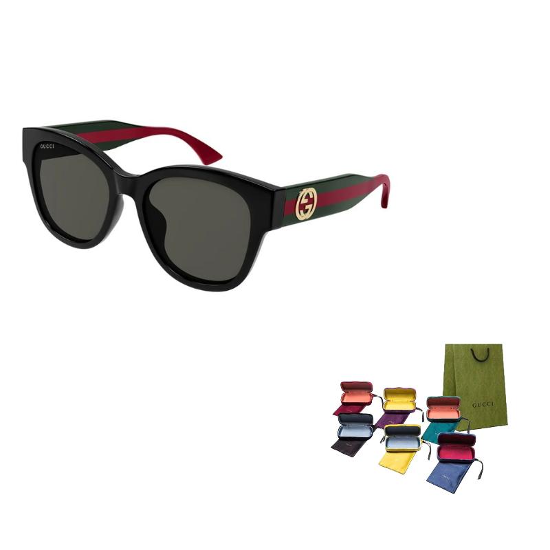 Gucci Personalized Design Acetate Butterfly Sunglasses Women's Black