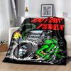 1pc Rat Fink Power Blanket, Soft Throw for Room Decor, Perfect Gift for Family and Friend, Living Room, Travel, Camping, Car Blankets, Beach, Office N