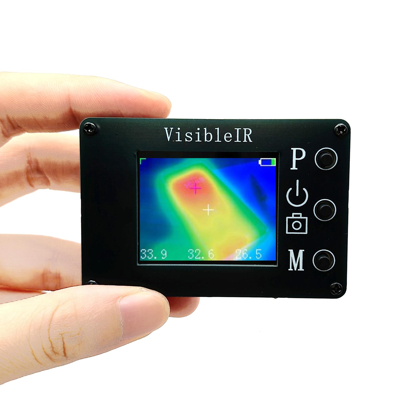 

IR B18 Visible Light Thermal Imager 32x24 Thermal Imaging Camera Non-Contact Portable DIY Infrared Detector for Home Inspection China Mainland