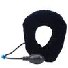 Inflatable 3 Layers Cervical Neck Traction Device Pain Relief Adjustable Neck StretcherDark Blue