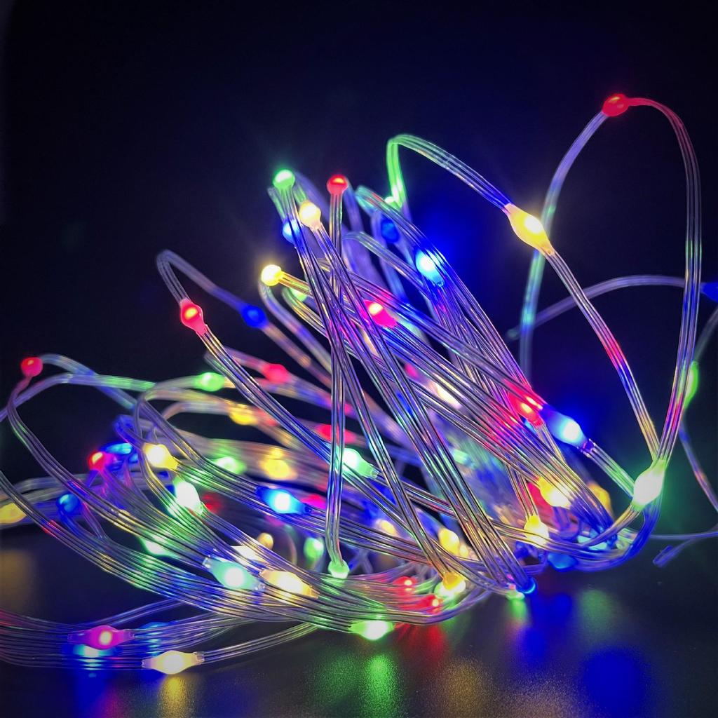 Outdoor Waterproof Solar LED String Fairy Lights for Garden and Christmas Tree Decoration