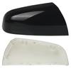 Left Right Door Side Mirror Cover For Vauxhall Zafira MK2 2005 2006 2007 2008 Primed White/Glossy Black Rearview Mirror Cap