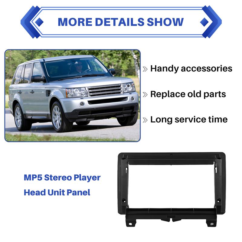 ABLZ-For Land Rover Range Rover Sport Radio Fascia For Range Rover Sport MP5 Stereo Player Head Unit Panel