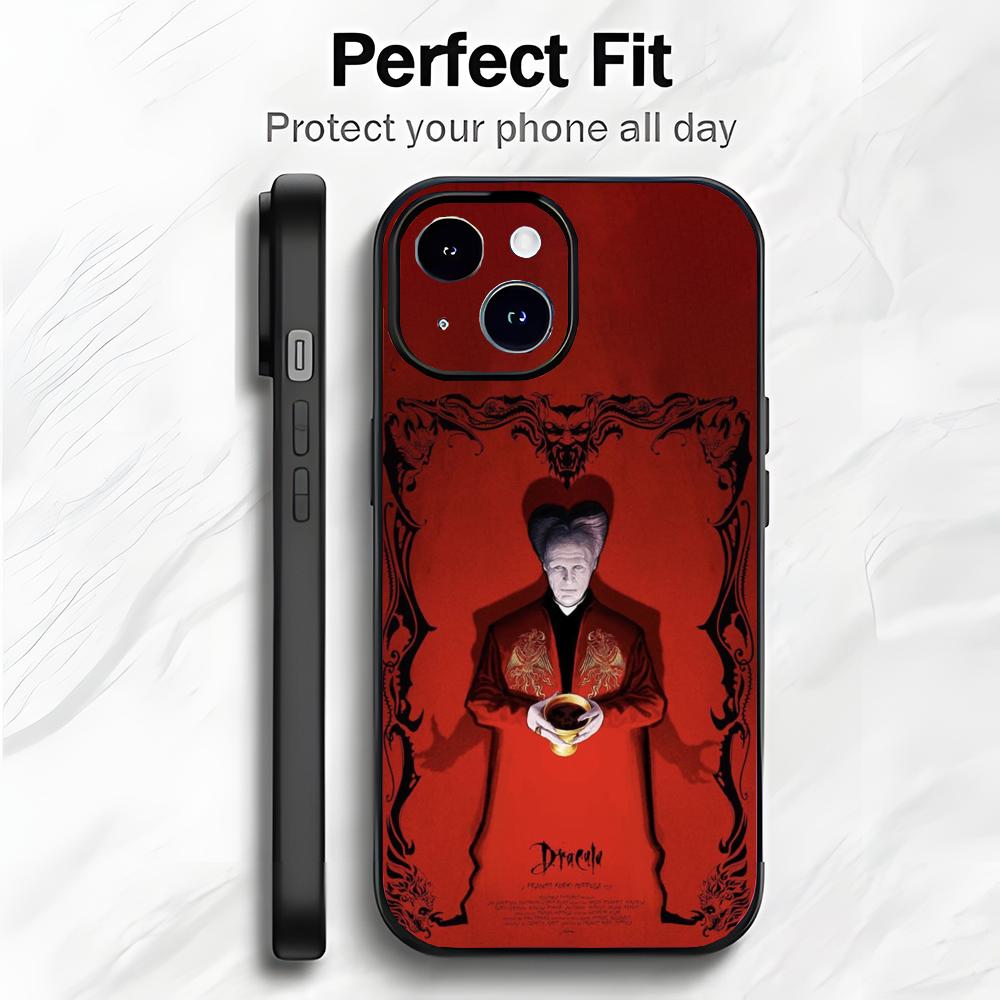 Klassisk Gyserfilm N-Nosferatu Telefoncover Telefoncover Blød Emballage Letvægt Til iPhone17 16 15 14 13ProMax