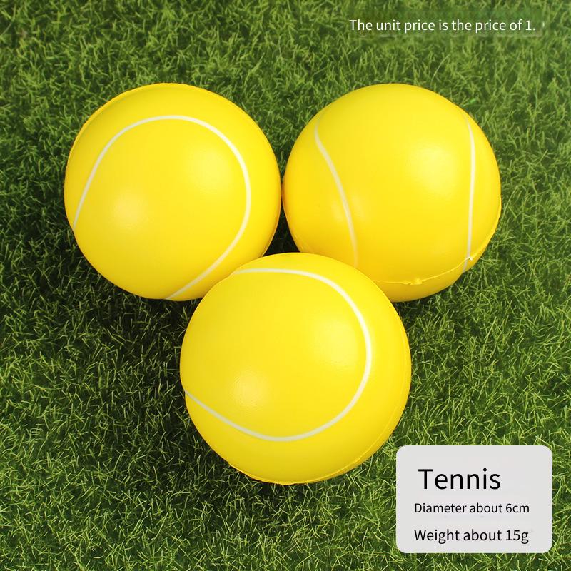 Child Solid Foam Sponge Balls Measuring 6.3CM for Football  Basketball Tennis  And Baseball Creative Theme Party Decoration Kit