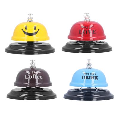 Restaurant Call Bell with Anti-Slip Base Manual Meeting Bar Service Bell for Dinner School