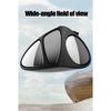 New 2X Universal Car Blind Spot Mirror Wide Three Mirror Adjustable Rear View Mirror