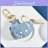Hello Kitty Bag Charm With Artificial Leather Keychain For Kids And Teens Accessories