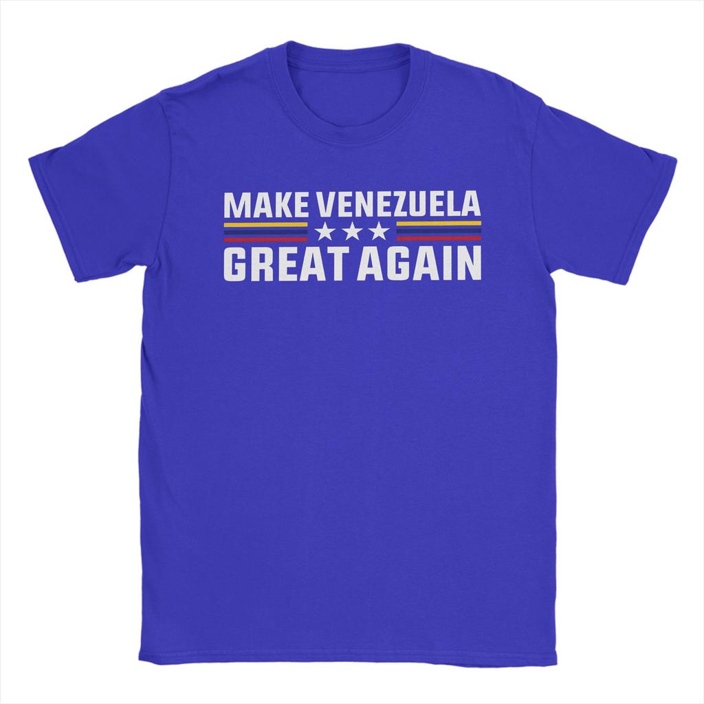 MakeVenezuelaGreatAgain Tee Shirt for Unisex Women Fashion T Shirts 100 Cotton Clothing