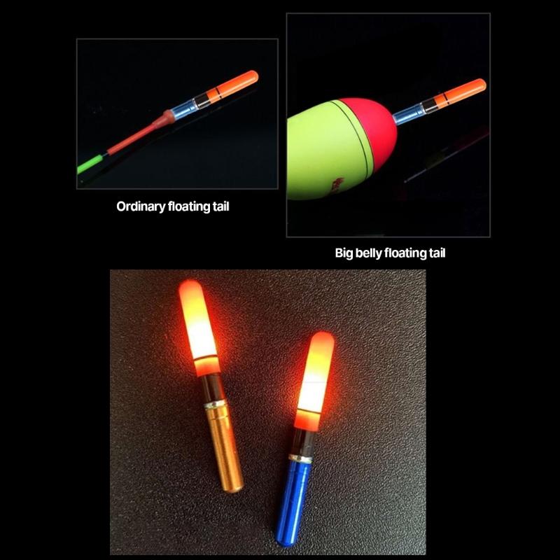 Night Fishing Floats LED Luminous Fishing Bobbers Electronic Lighted Bobber