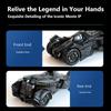 JADA 2015 Arkham Knight Batmobile 1:32 Die-Cast Model - Primer Black with Free-Rolling Wheels JD98718