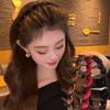 3Pcs Delicate Artificial Pearls Headbands with Rhinestones Detail Elegant Hair Accessories for Women and Girls
