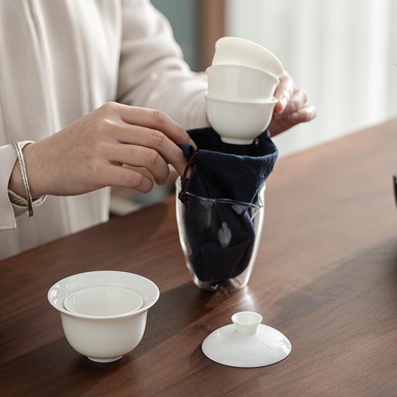 Jialang Yunjian Portable Ceramic Travel Tea Set
