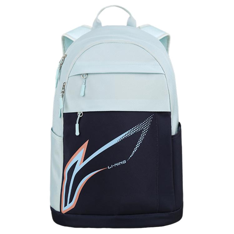 Li-Ning Large Capacity Casual Sports Backpack Kids Backpack Multiple-Colors YBSU181-3 Starlight Blue