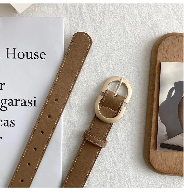 

Женский модный ремень 105 см, простой ремень с металлической пряжкой для женщин, черный костюм, джинсы, аксессуары для одежды 105 cm верблюд