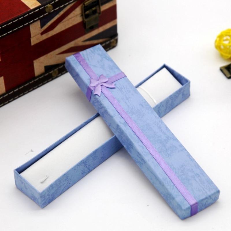 Gift Box Paperboard Box Long Box Necklace Box Jewelry Box