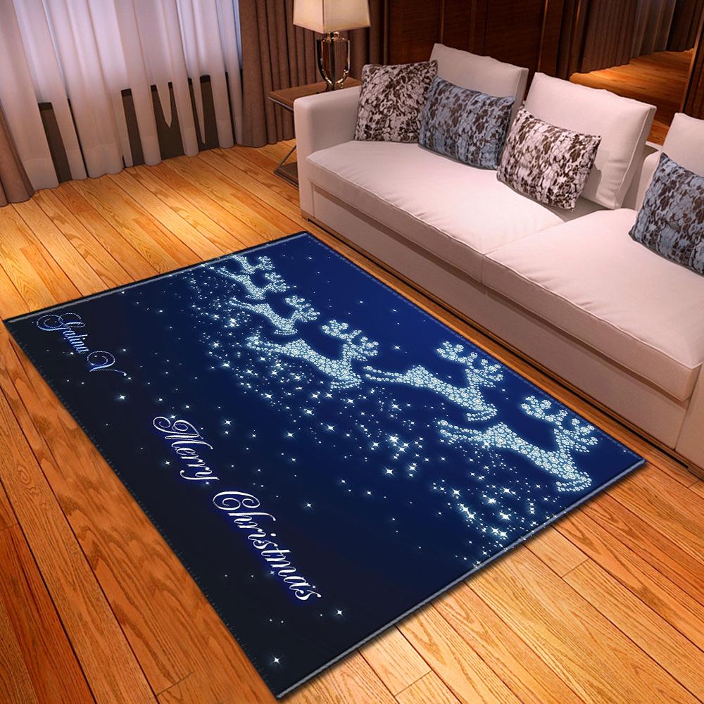 Christmas Living Room Floor Mat Bedroom Dining Room Carpet Carpet Doormat