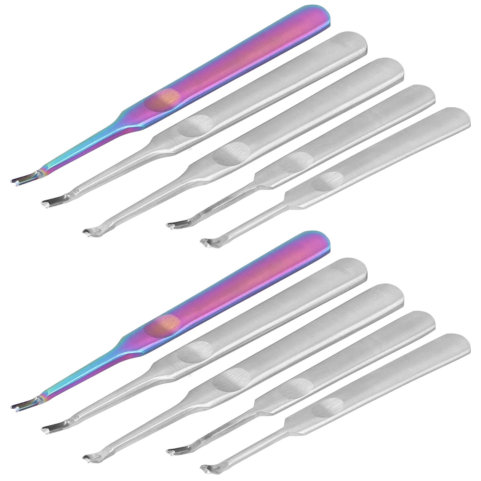 

Leather Edge Skiving Tool Stainless Steel Stitching Groover DIY Craft Tool for Leather Craving