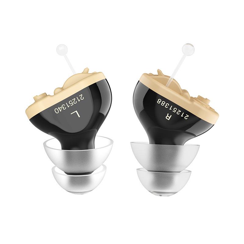 Battery-Powered Wireless Hearing Aid & Sound Amplifier for Seniors with Accessories