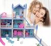 [PACZB][5] Large dollhouse Villa for children + furniture U894
