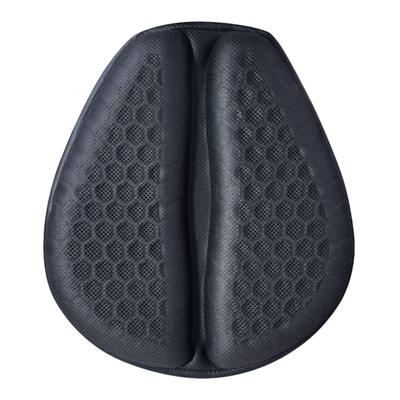 KIJIMATSU Capa de Assento de Moto Fina em Favos de Mel Confortável para Bicicleta, Touring, Almofada Preta, Scooters,