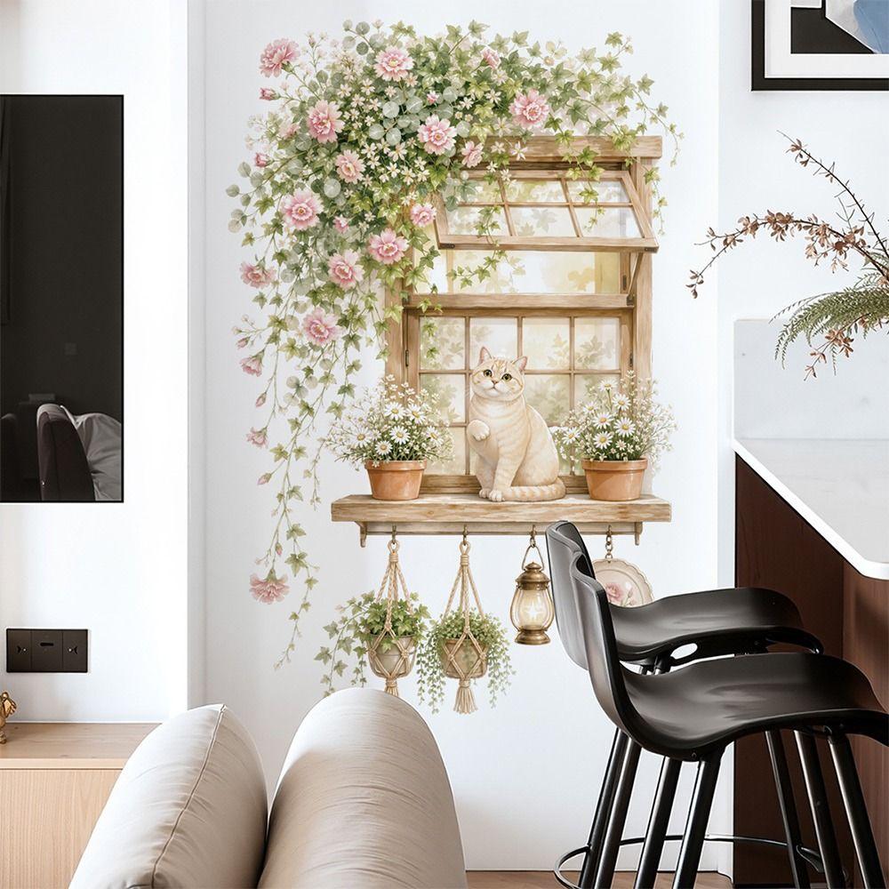 Waterproof Wall Sticker Multicolor Background Wall Decals Creative Wallpaper Sofa Background