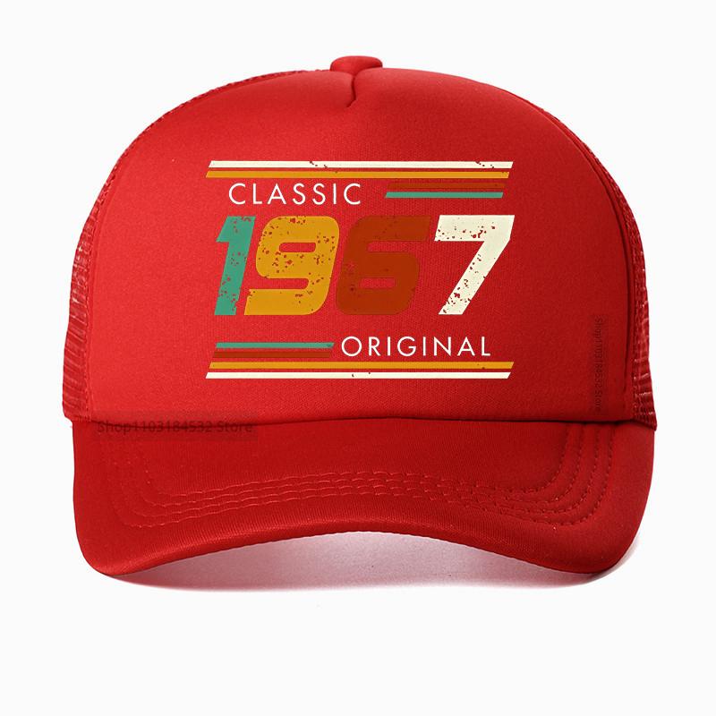 Classic Original Vintage th Birthday Gifts Baseball Cap Christmas Party Hat Idea Mesh Breathable Cap Adjustable