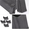 4pcs Ladder Foot Cover Ladder Mat Cover for Ladder Retractable Stairs Pads Ladder Leg Protective Cover Ladder Feet Rubber Pad Ladder Leg Protector