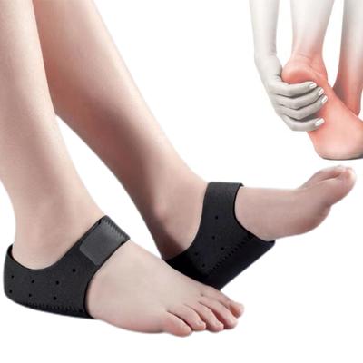 1 par silikonhälskydd Fästtejp Smärtstillande stöd för plantar fasciit Achilles tendonitis