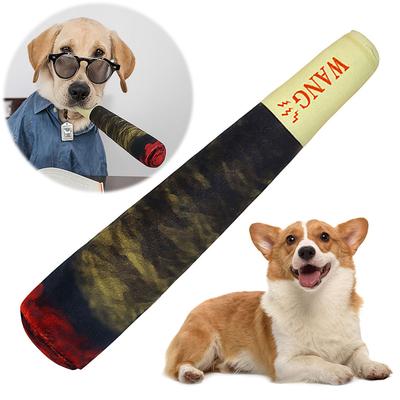 Interactive Dog Sound Toy Simulation Cigar Plush Pet Toy Dog Teething Toys Dog Plush Toy for Small Medium and Large Dogs