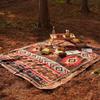 VicBre Picknick Picknick Kniebett Sofa Tisch Einfach für Alle Jahreszeiten geeignet Decke, Teppich, Multifunktional, Laken, Decke, Mehrzweckdecke, Überwurf, Überwurf,