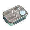 304 Stainless Steel Picnic Box 2/3 Grid Food Container Portable Lunch Boxes  Adults