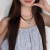 Daily Wear Starfish Charm Clavicle Chain Necklace Tie Up Rope Y2K Star Pendant