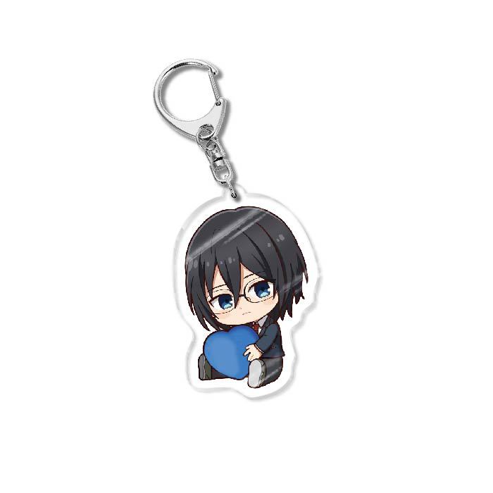 Horimiya Acrylic Keychain Jewelry Friends Gift Bag Charms Keyring Souvenir Cute Key Chain Pendant Couple Accessories Q Version